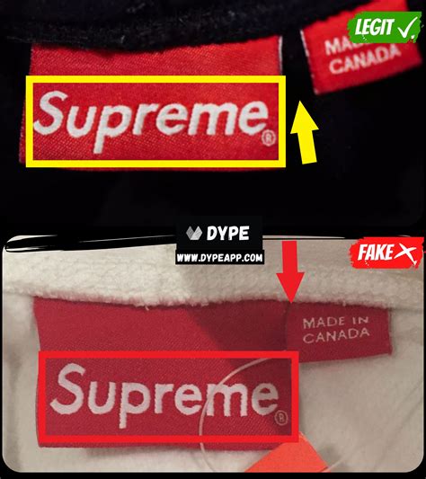 nike supreme jersey fake|how to check for fake supreme.